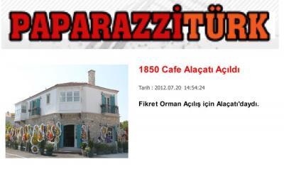 1850 Cafe Alaçatı Açıldı