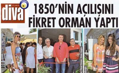 1850'nin Açılışını Fikret Orman Yaptı